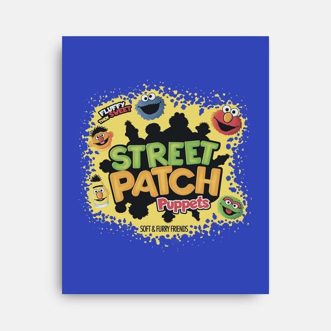 Street Patch Puppets-None-Stretched-Canvas-NMdesign