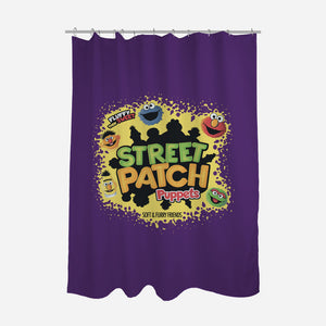 Street Patch Puppets-None-Polyester-Shower Curtain-NMdesign