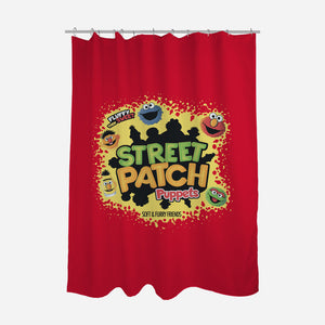 Street Patch Puppets-None-Polyester-Shower Curtain-NMdesign