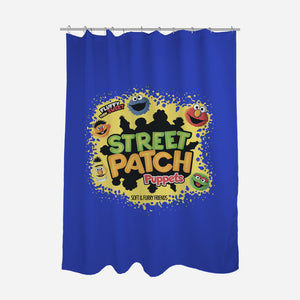 Street Patch Puppets-None-Polyester-Shower Curtain-NMdesign