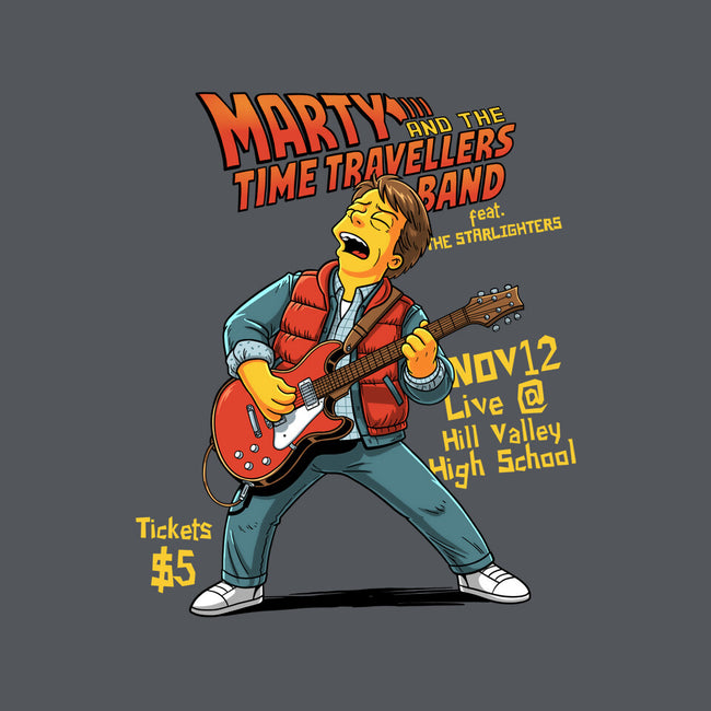 The Time Travelers Band-Mens-Heavyweight-Tee-P1yu5h