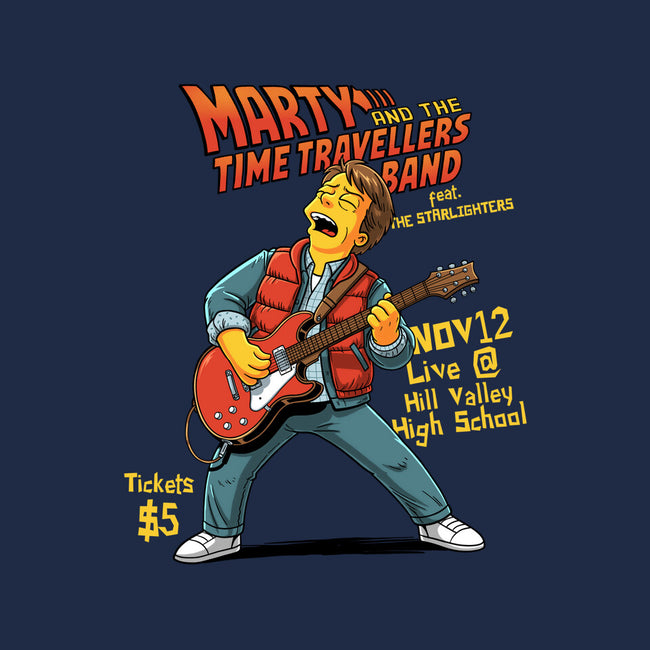 The Time Travelers Band-Mens-Premium-Tee-P1yu5h