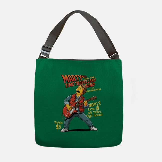 The Time Travelers Band-None-Adjustable Tote-Bag-P1yu5h