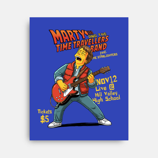 The Time Travelers Band-None-Stretched-Canvas-P1yu5h