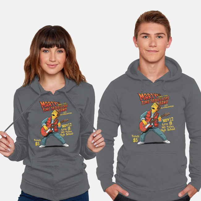 The Time Travelers Band-Unisex-Pullover-Sweatshirt-P1yu5h