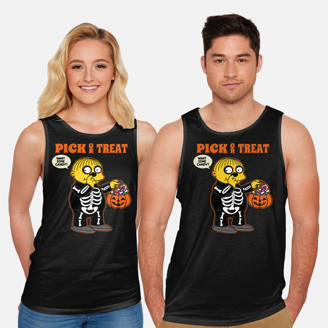 Pick Or Treat-Unisex-Basic-Tank-Boggs Nicolas