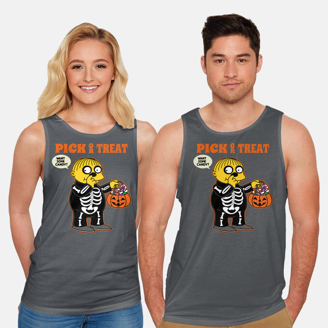 Pick Or Treat-Unisex-Basic-Tank-Boggs Nicolas