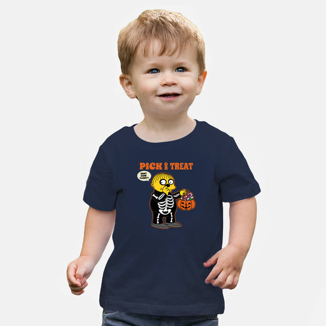 Pick Or Treat-Baby-Basic-Tee-Boggs Nicolas