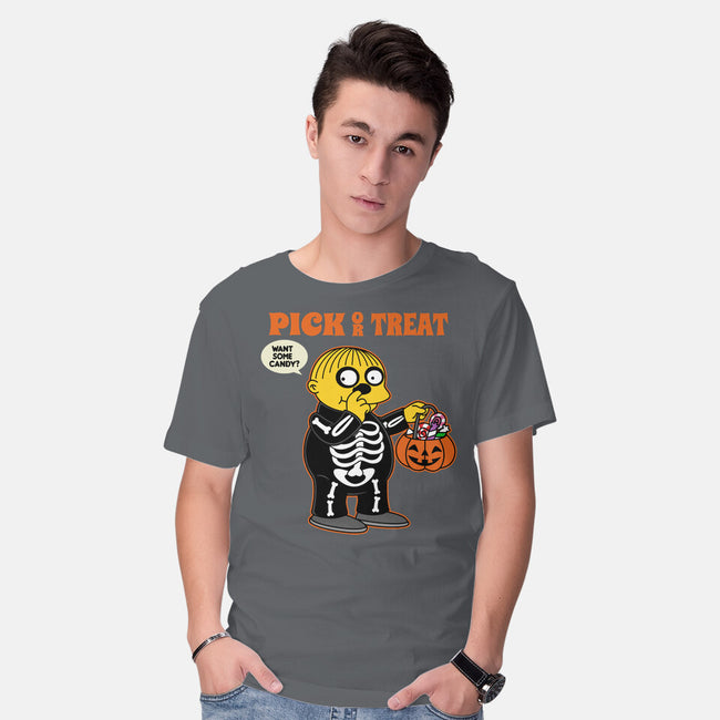 Pick Or Treat-Mens-Basic-Tee-Boggs Nicolas