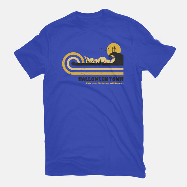 Retro Vintage Halloween-Womens-Basic-Tee-retrodivision