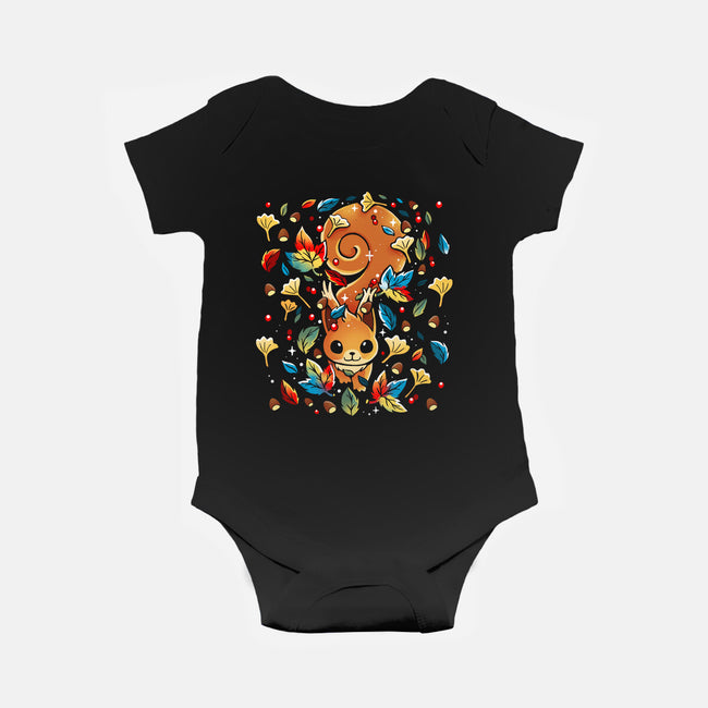 Squirrel Season-Baby-Basic-Onesie-Vallina84