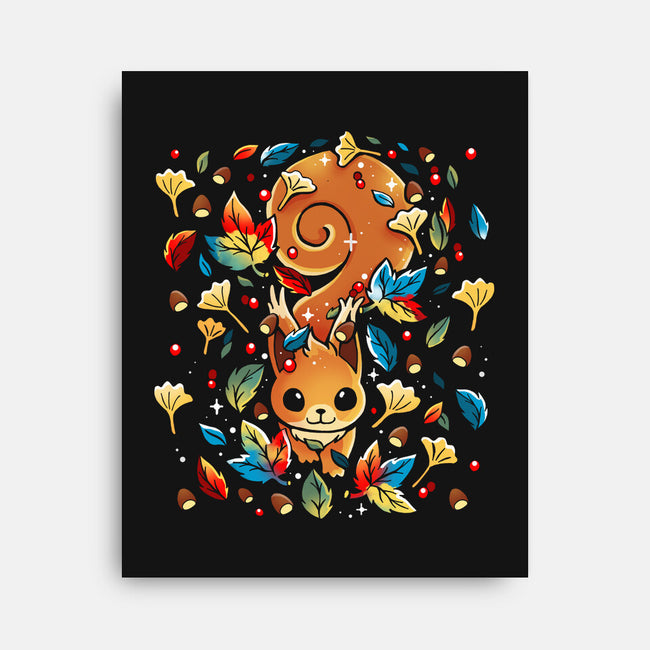 Squirrel Season-None-Stretched-Canvas-Vallina84