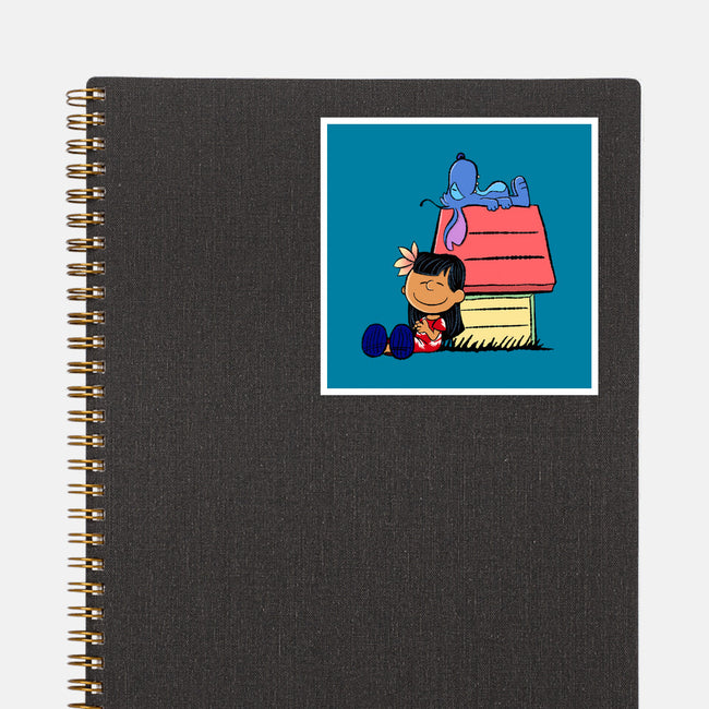 It Means Nobody Gets Left Behind-None-Glossy-Sticker-DrawnByBryan