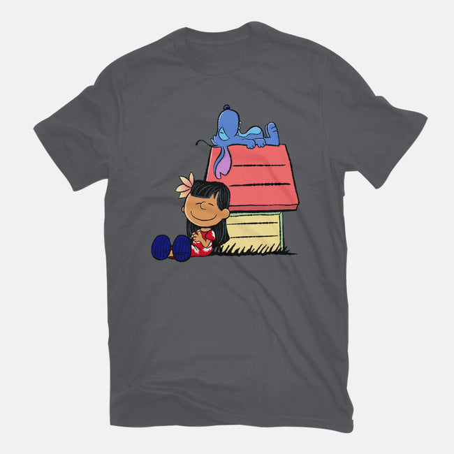 It Means Nobody Gets Left Behind-Womens-Fitted-Tee-DrawnByBryan