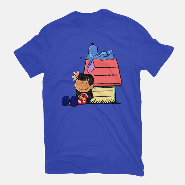 It Means Nobody Gets Left Behind-Womens-Fitted-Tee-DrawnByBryan