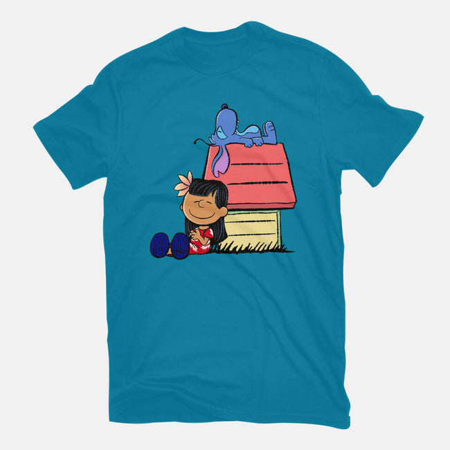 It Means Nobody Gets Left Behind-Womens-Fitted-Tee-DrawnByBryan