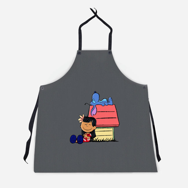 It Means Nobody Gets Left Behind-Unisex-Kitchen-Apron-DrawnByBryan