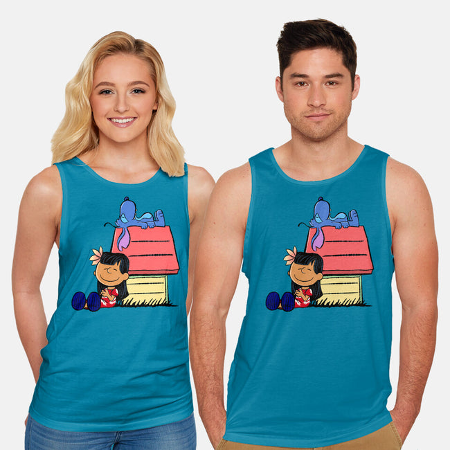 It Means Nobody Gets Left Behind-Unisex-Basic-Tank-DrawnByBryan