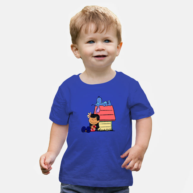 It Means Nobody Gets Left Behind-Baby-Basic-Tee-DrawnByBryan