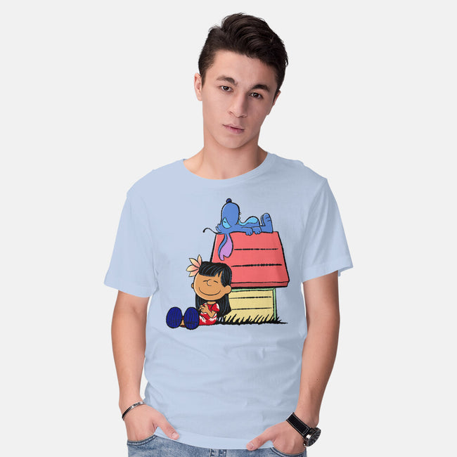 It Means Nobody Gets Left Behind-Mens-Basic-Tee-DrawnByBryan