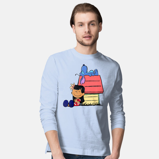 It Means Nobody Gets Left Behind-Mens-Long Sleeved-Tee-DrawnByBryan