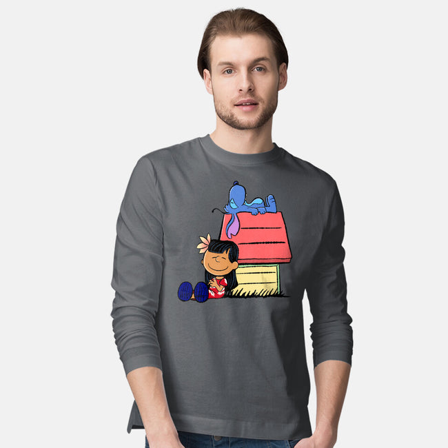 It Means Nobody Gets Left Behind-Mens-Long Sleeved-Tee-DrawnByBryan