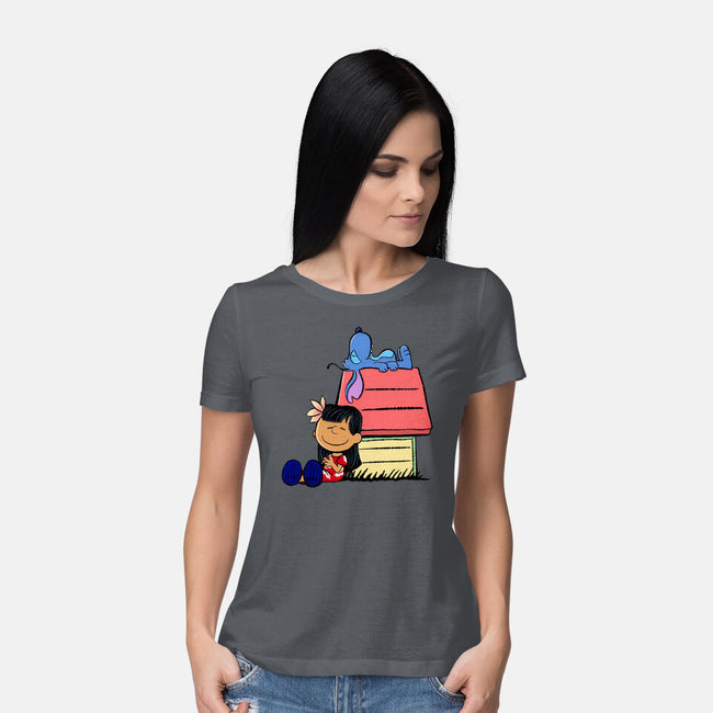 It Means Nobody Gets Left Behind-Womens-Basic-Tee-DrawnByBryan