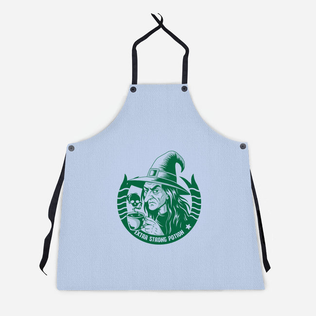 Witch’s Extra Strong Potion-Unisex-Kitchen-Apron-Eoli Studio