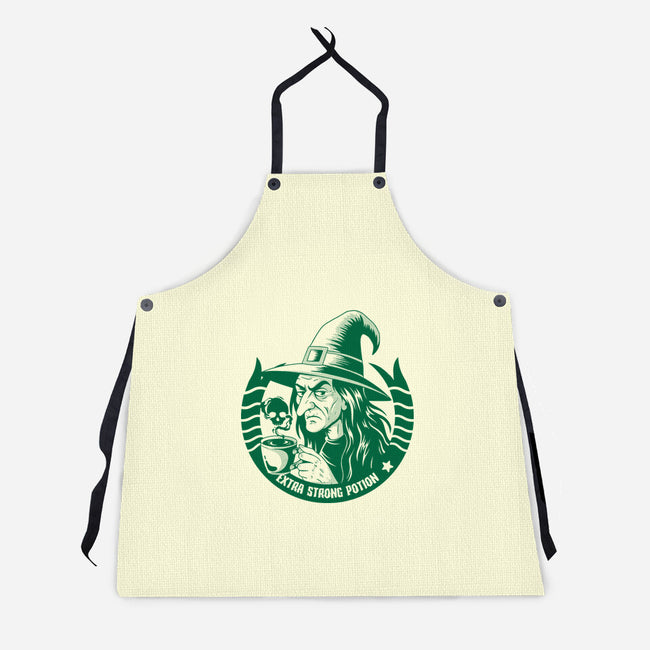 Witch’s Extra Strong Potion-Unisex-Kitchen-Apron-Eoli Studio