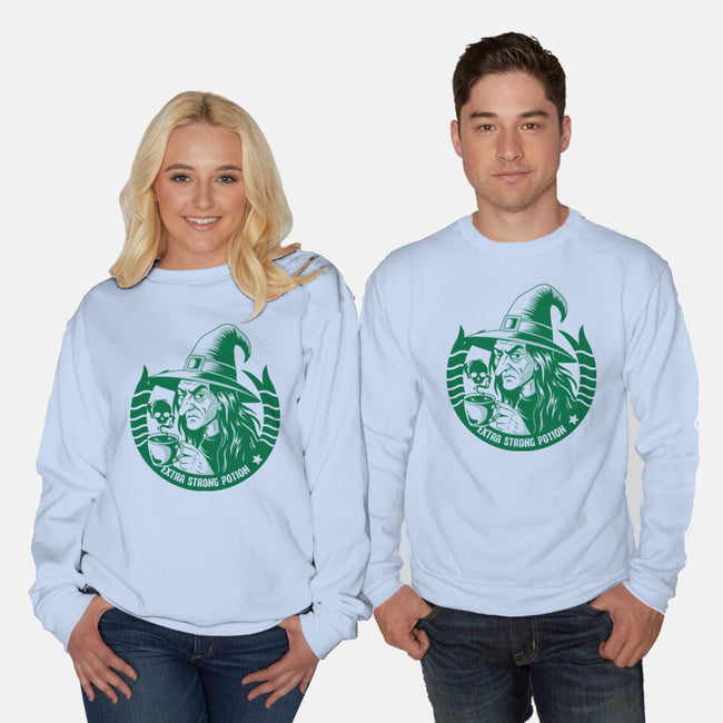 Witch’s Extra Strong Potion-Unisex-Crew Neck-Sweatshirt-Eoli Studio