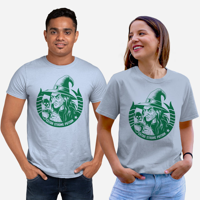 Witch’s Extra Strong Potion-Unisex-Basic-Tee-Eoli Studio