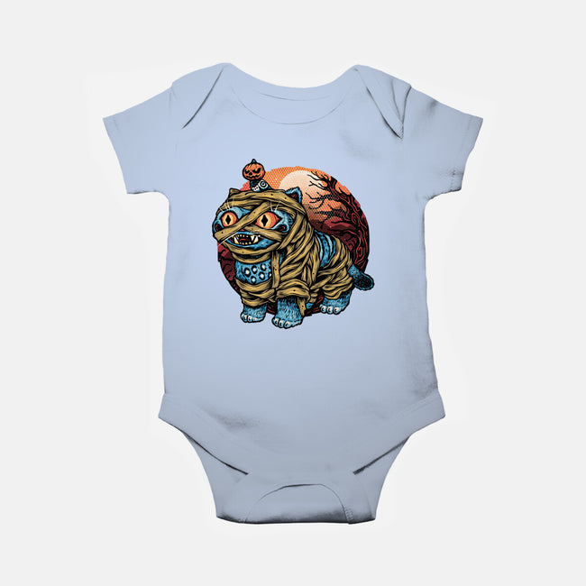 Derpy Mummy-Baby-Basic-Onesie-glitchygorilla
