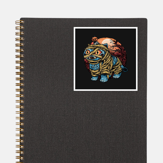 Derpy Mummy-None-Glossy-Sticker-glitchygorilla