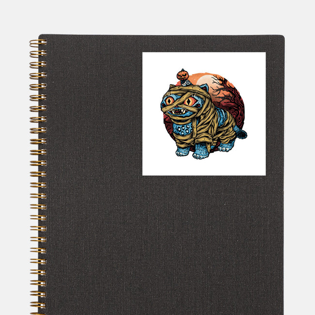 Derpy Mummy-None-Glossy-Sticker-glitchygorilla