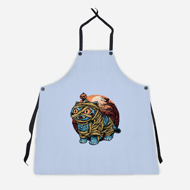Derpy Mummy-Unisex-Kitchen-Apron-glitchygorilla