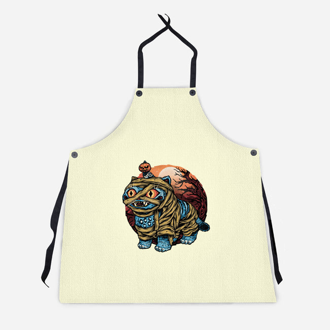 Derpy Mummy-Unisex-Kitchen-Apron-glitchygorilla