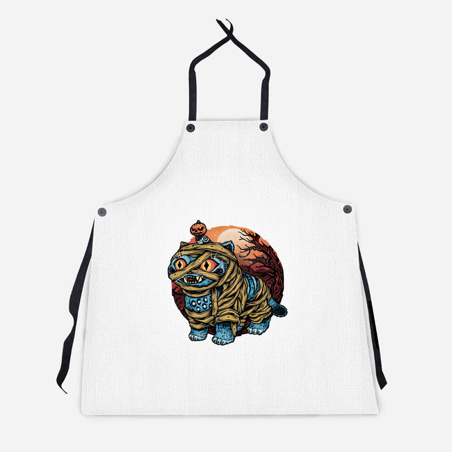 Derpy Mummy-Unisex-Kitchen-Apron-glitchygorilla