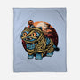 Derpy Mummy-None-Fleece-Blanket-glitchygorilla