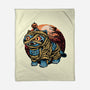 Derpy Mummy-None-Fleece-Blanket-glitchygorilla