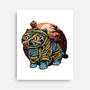 Derpy Mummy-None-Stretched-Canvas-glitchygorilla