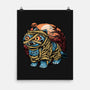 Derpy Mummy-None-Matte-Poster-glitchygorilla