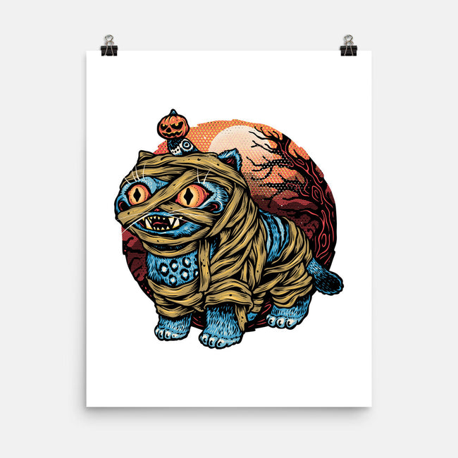 Derpy Mummy-None-Matte-Poster-glitchygorilla