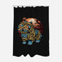 Derpy Mummy-None-Polyester-Shower Curtain-glitchygorilla