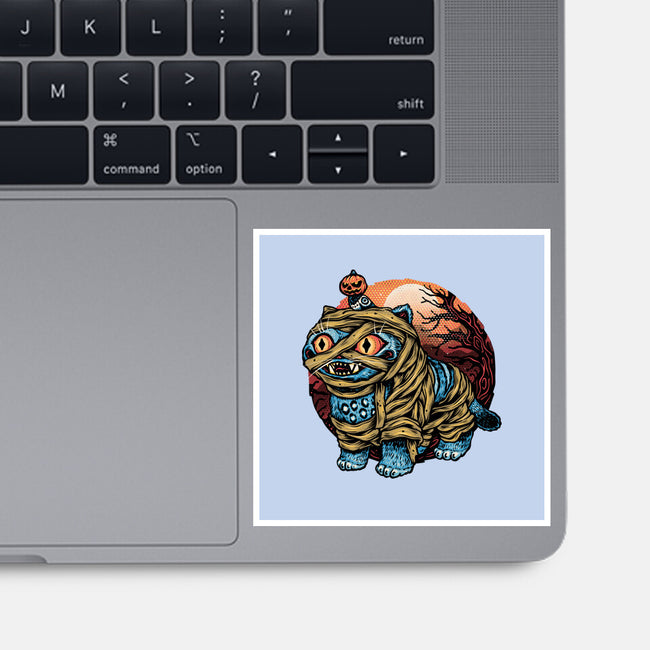 Derpy Mummy-None-Glossy-Sticker-glitchygorilla