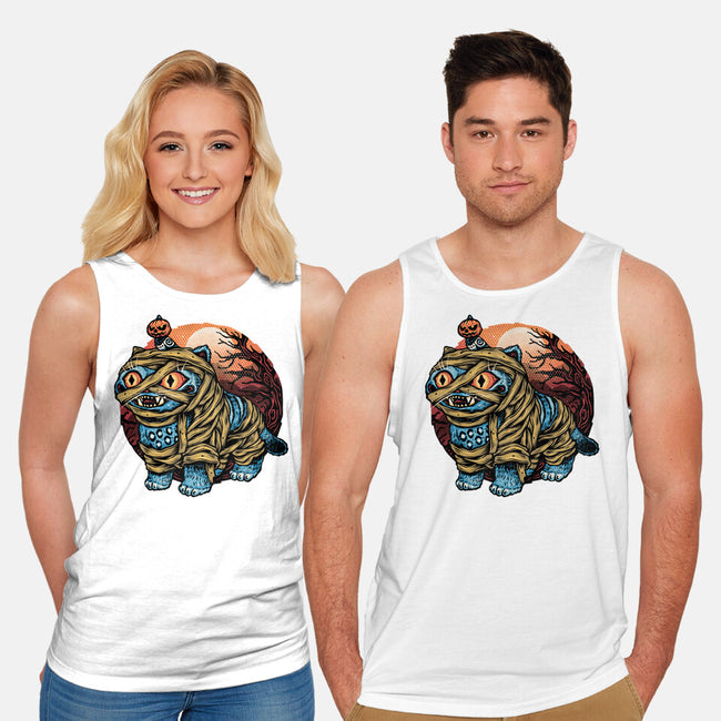 Derpy Mummy-Unisex-Basic-Tank-glitchygorilla
