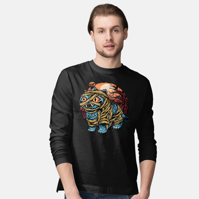 Derpy Mummy-Mens-Long Sleeved-Tee-glitchygorilla
