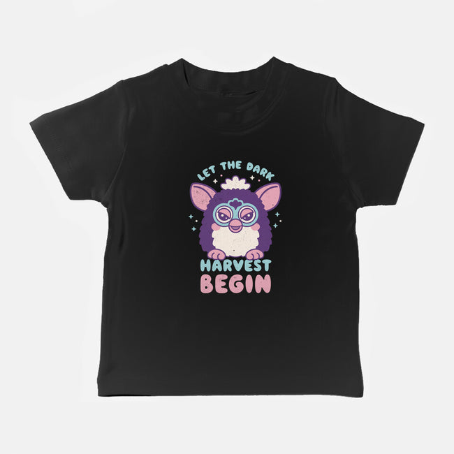 Let The Dark Harvest Begin-Baby-Basic-Tee-Nemons