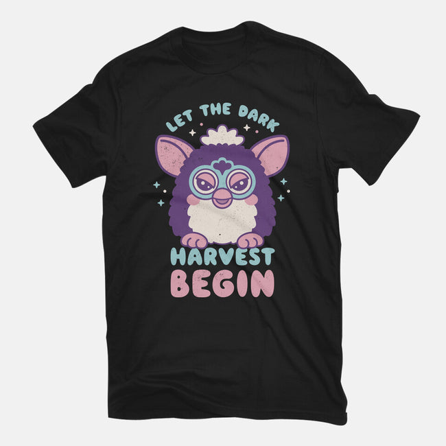 Let The Dark Harvest Begin-Womens-Fitted-Tee-Nemons