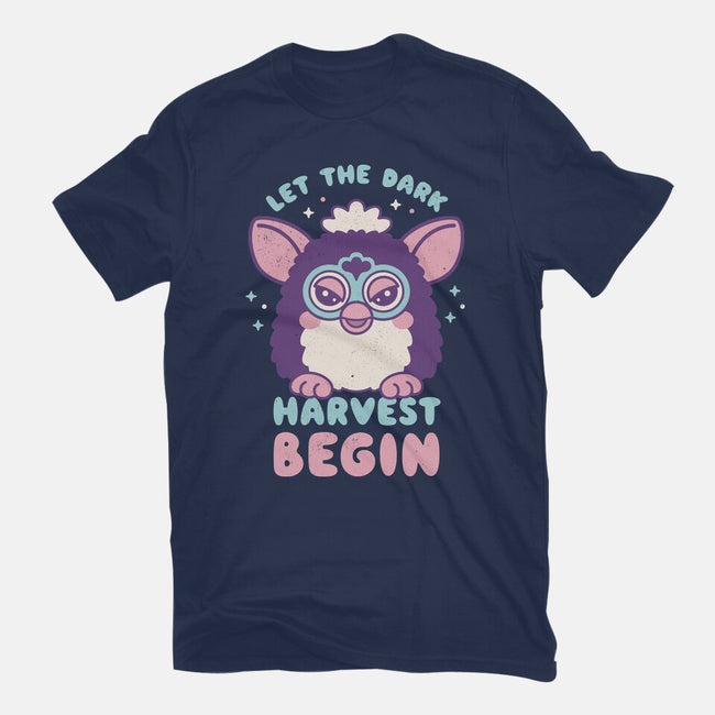 Let The Dark Harvest Begin-Womens-Fitted-Tee-Nemons