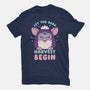 Let The Dark Harvest Begin-Womens-Fitted-Tee-Nemons
